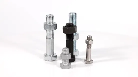 Grade 4.8/8.8/10.9/12.9 DIN931/DIN933/ANSI/ASME B18.2.1/ B18.2.2/B18.22.1/B18.21.1 Stainless Stee/Carbon Steel Black/Zinc Full/Half Thread Hex Head Nut and Bolt